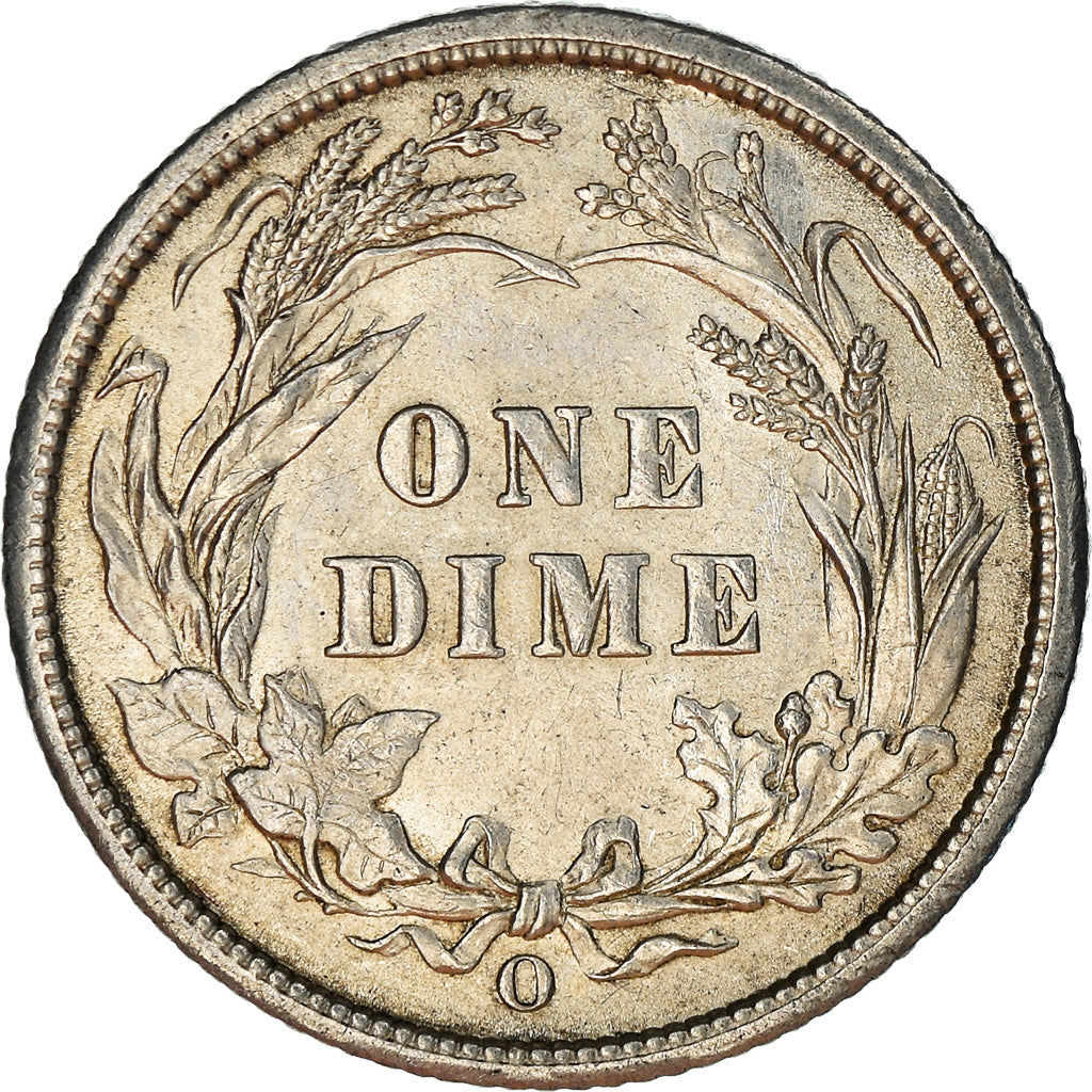 Monnaie, États-Unis, Barber Dime, Dime, 1899, U.S. Mint, New Orleans, TTB+