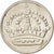 Moneda, Suecia, Gustaf VI, 50 Öre, 1957, EBC, Plata, KM:825