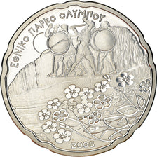 Grecia, 10 Euro, Mont-Olympe, 2005, Athens, BE, FDC, Argento, KM:217