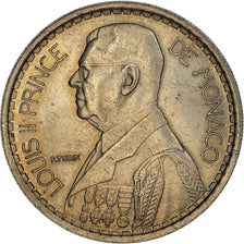 Monnaie, Monaco, Louis II, 20 Francs, Vingt, 1947, TTB, Cupro-nickel, KM:124
