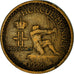 Coin, Monaco, Louis II, 50 Centimes, 1926, Poissy, VF(20-25), Aluminum-Bronze