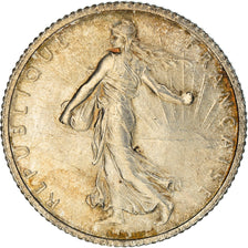 Monnaie, France, Semeuse, Franc, 1918, Paris, TTB, Argent, Gadoury:467, KM:844.1