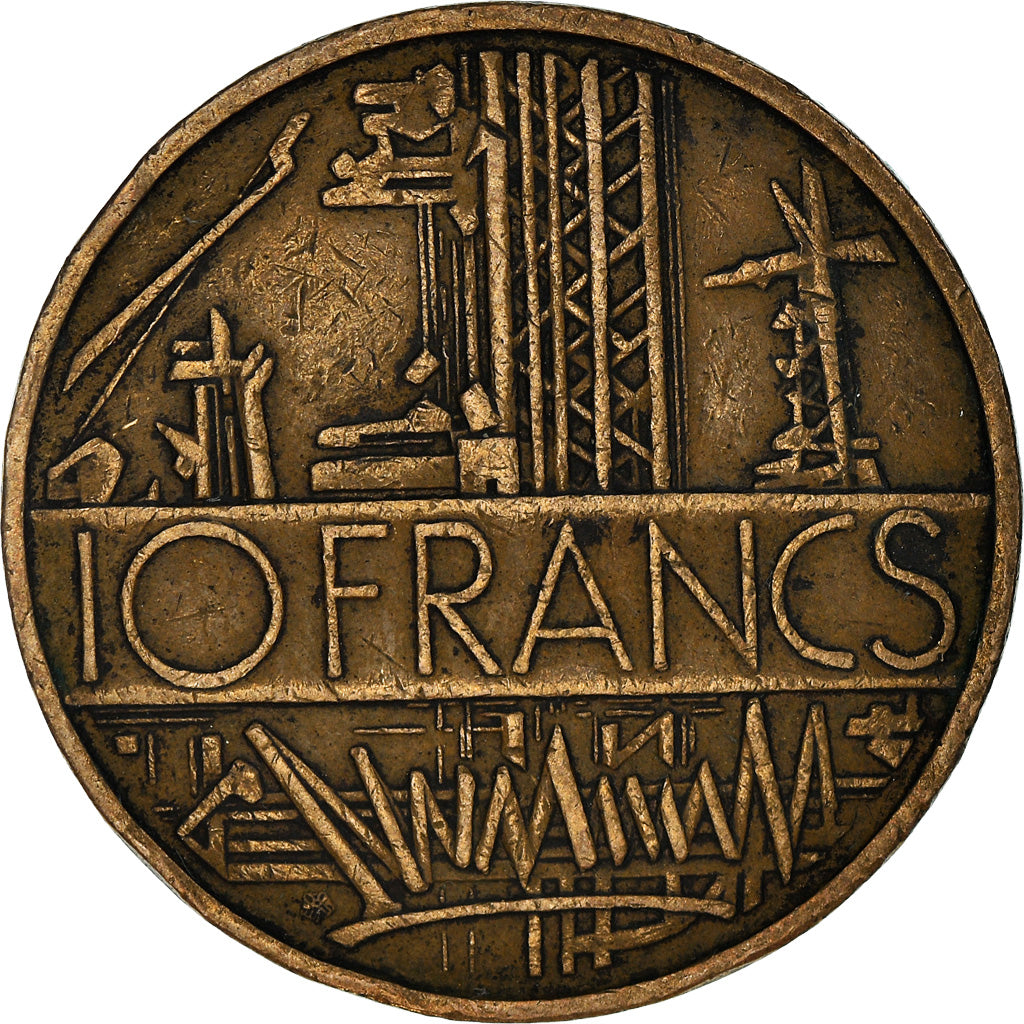 Monnaie, France, Mathieu, 10 Francs, 1979, Paris, TB+, Nickel-brass, KM:940