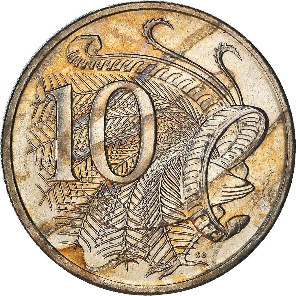 Moneta, Australia, Elizabeth II, 10 Cents, 2006, BB, Rame-nichel, KM:402