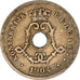 Moneda, Bélgica, 5 Centimes, 1904, BC+, Cobre - níquel, KM:55