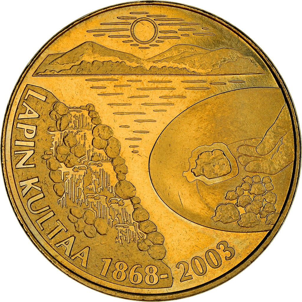 Finland, Token, 2003, Jetons › Lapin Kultaa 1868 - 2003, AU(55-58), Nordic
