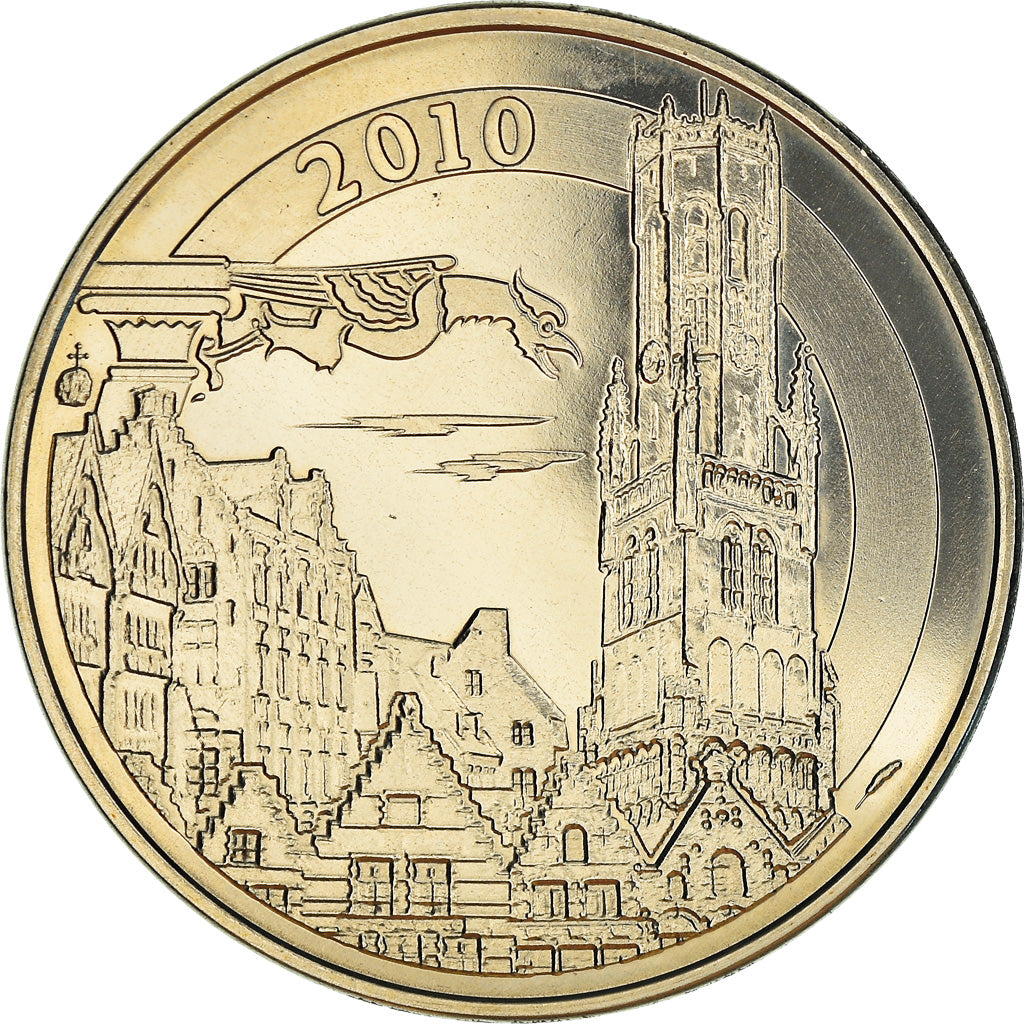Belgium, Token, Commemorative Token, Belgique Jeton Monnaie Royale Belge, 2010