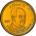 Monaco, 10 Euro Cent, 10 C, Essai-Trial, 2007, unofficial private coin, STGL