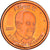 Mónaco, 2 Euro Cent, 2C,Essai-TRIAL, 2007, unofficial private coin, EBC, Cobre