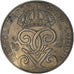 Moneta, Szwecja, Gustaf V, 2 Öre, 1942, AU(50-53), Żelazo, KM:811