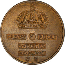 Coin, Sweden, 2 Öre, 1952, EF(40-45), Bronze, KM:821