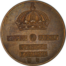 Monnaie, Suède, 2 Öre, 1952, TTB, Bronze, KM:821