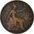 Moneta, Wielka Brytania, Edward VII, Penny, 1904, VF(20-25), Brązowy, KM:794.2