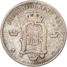 Monnaie, Suède, Oscar II, 10 Öre, 1874, TTB, Argent, KM:737