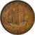 Coin, Great Britain, George VI, 1/2 Penny, 1941, VF(30-35), Bronze, KM:844