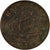 Moneda, Gran Bretaña, Elizabeth II, 1/2 Penny, 1957, BC, Bronce, KM:896