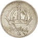 Moneta, Svezia, Gustaf V, 10 Öre, 1948, BB, Argento, KM:813