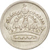 Moneta, Svezia, Gustaf VI, 10 Öre, 1961, BB, Argento, KM:823