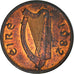 Coin, IRELAND REPUBLIC, 1/2 Penny, 1982, VF(30-35), Bronze, KM:19
