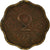 Moneta, Cejlon, Elizabeth II, 2 Cents, 1957, EF(40-45), Mosiądz niklowy, KM:124