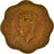 Moneta, Cejlon, George VI, 10 Cents, 1951, VF(20-25), Mosiądz niklowy, KM:121