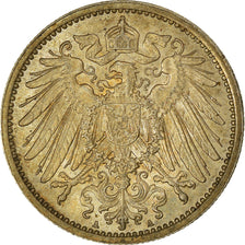 Coin, GERMANY - EMPIRE, Wilhelm II, Mark, 1914, Berlin, AU(50-53), Silver, KM:14