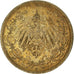 Coin, GERMANY - EMPIRE, 1/2 Mark, 1916, Berlin, VF(30-35), Silver, KM:17