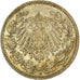 Coin, GERMANY - EMPIRE, 1/2 Mark, 1918, Munich, AU(55-58), Silver, KM:17