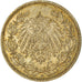 Coin, GERMANY - EMPIRE, 1/2 Mark, 1918, Munich, AU(55-58), Silver, KM:17