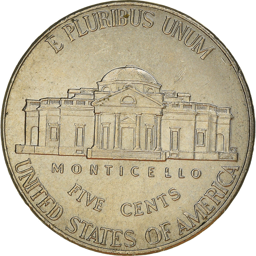 Monnaie, États-Unis, 5 Cents, 2017, Denver, TTB, Cupro-nickel, KM:381