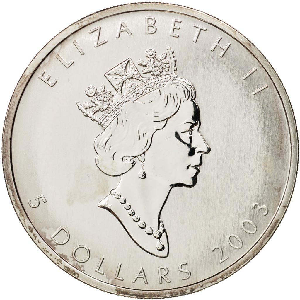 Moneta, Canada, Elizabeth II, 5 Dollars, 2003, Royal Canadian Mint, SPL