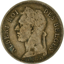 Coin, Belgian Congo, 50 Centimes, 1925, VF(20-25), Copper-nickel, KM:22