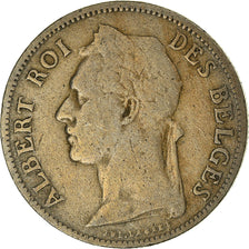 Coin, Belgian Congo, 50 Centimes, 1927, VF(30-35), Copper-nickel, KM:22