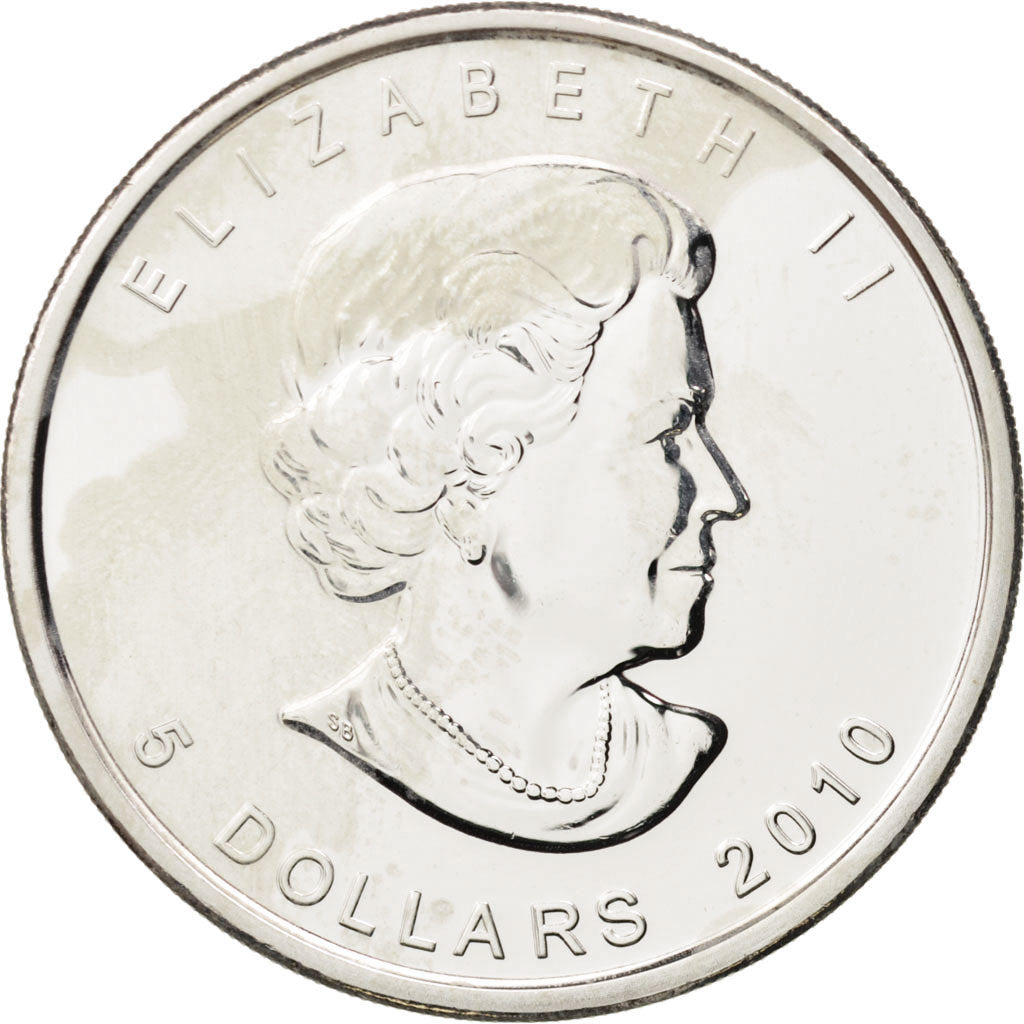 Moneta, Canada, Elizabeth II, 5 Dollars, 2010, Royal Canadian Mint, SPL