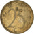 Münze, Belgien, 25 Centimes, 1965, Brussels, S, Kupfer-Nickel, KM:153.1