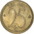 Münze, Belgien, 25 Centimes, 1971, Brussels, SS, Kupfer-Nickel, KM:153.2