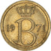 Coin, Belgium, 25 Centimes, 1971, Brussels, VF(30-35), Copper-nickel, KM:153.2