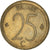 Münze, Belgien, 25 Centimes, 1973, Brussels, S+, Kupfer-Nickel, KM:154.1