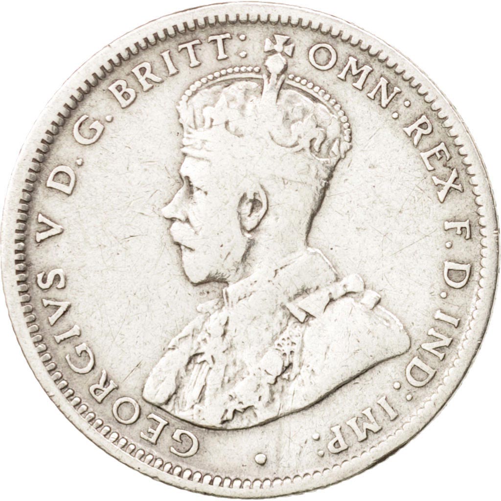 Australien, George V, Shilling, 1911, VF(30-35), Silver, KM:26