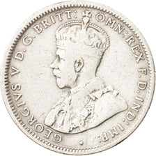 Australien, George V, Shilling, 1911, VF(30-35), Silver, KM:26