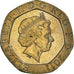 Moneda, Gran Bretaña, Elizabeth II, 20 Pence, 2011, MBC, Cobre - níquel
