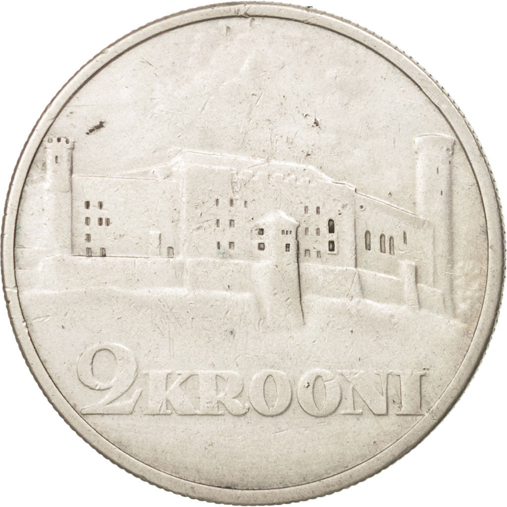 Münze, Estonia, 2 Krooni, 1930, SS, Silber, KM:20