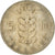 Moneta, Belgio, 5 Francs, 5 Frank, 1962, MB, Rame-nichel, KM:135.1