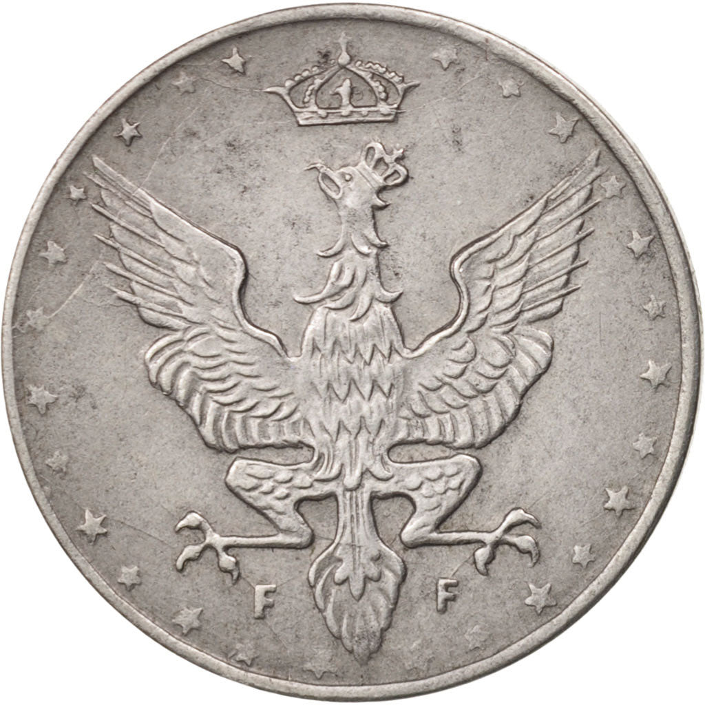 Polen, 20 Fenigow, 1917, Stuttgart, Germany, EF(40-45), Iron, KM:7