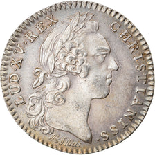 Francja, Token, Louis XV, Trésor Royal, Historia, 1758, Roettiers fils