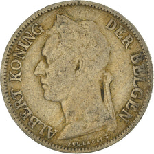 Moeda, Congo Belga, 50 Centimes, 1925, VF(20-25), Cobre-níquel, KM:23
