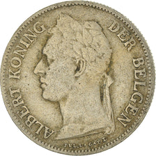 Coin, Belgian Congo, 50 Centimes, 1928, EF(40-45), Copper-nickel, KM:23