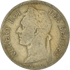 Coin, Belgian Congo, 50 Centimes, 1929, 9/7, VF(30-35), Copper-nickel, KM:22