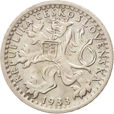 Tschechoslowakei, 25 Haleru, 1933, MS(63), Copper-nickel, KM:16