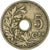 Coin, Belgium, 5 Centimes, 1910, VF(20-25), Copper-nickel, KM:67